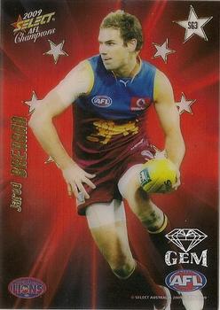 2009 Select AFL Champions - Star Gems #SG3 Jared Brennan Front